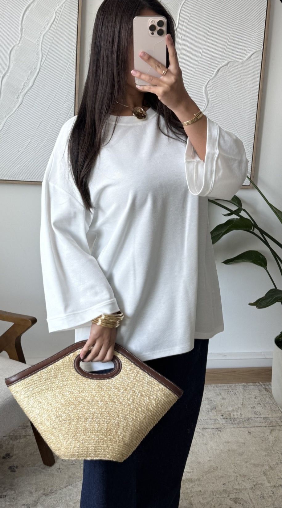 Oversized Basic Top
