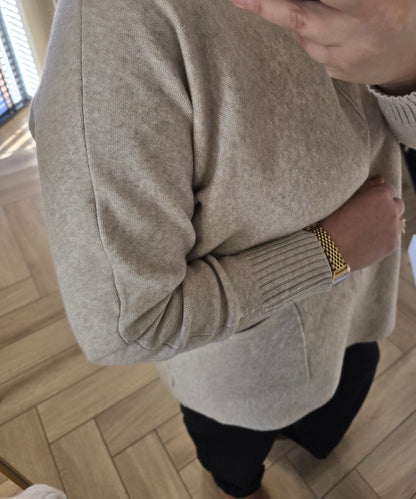 Soft Knit Top with Back Buttons – Timeless Essential