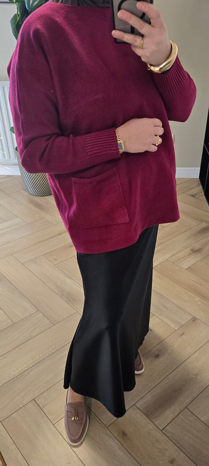 Soft Knit Top with Back Buttons – Timeless Essential