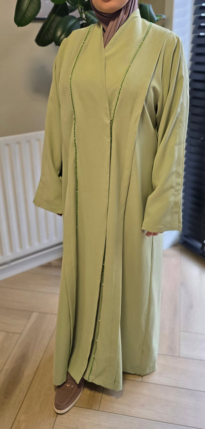 Elegant Beaded Abaya