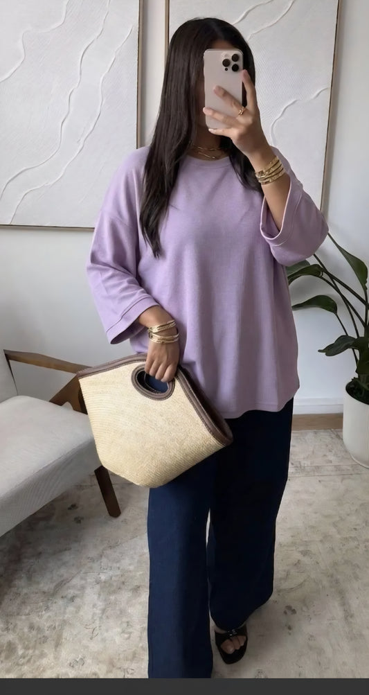 Oversized Basic Top