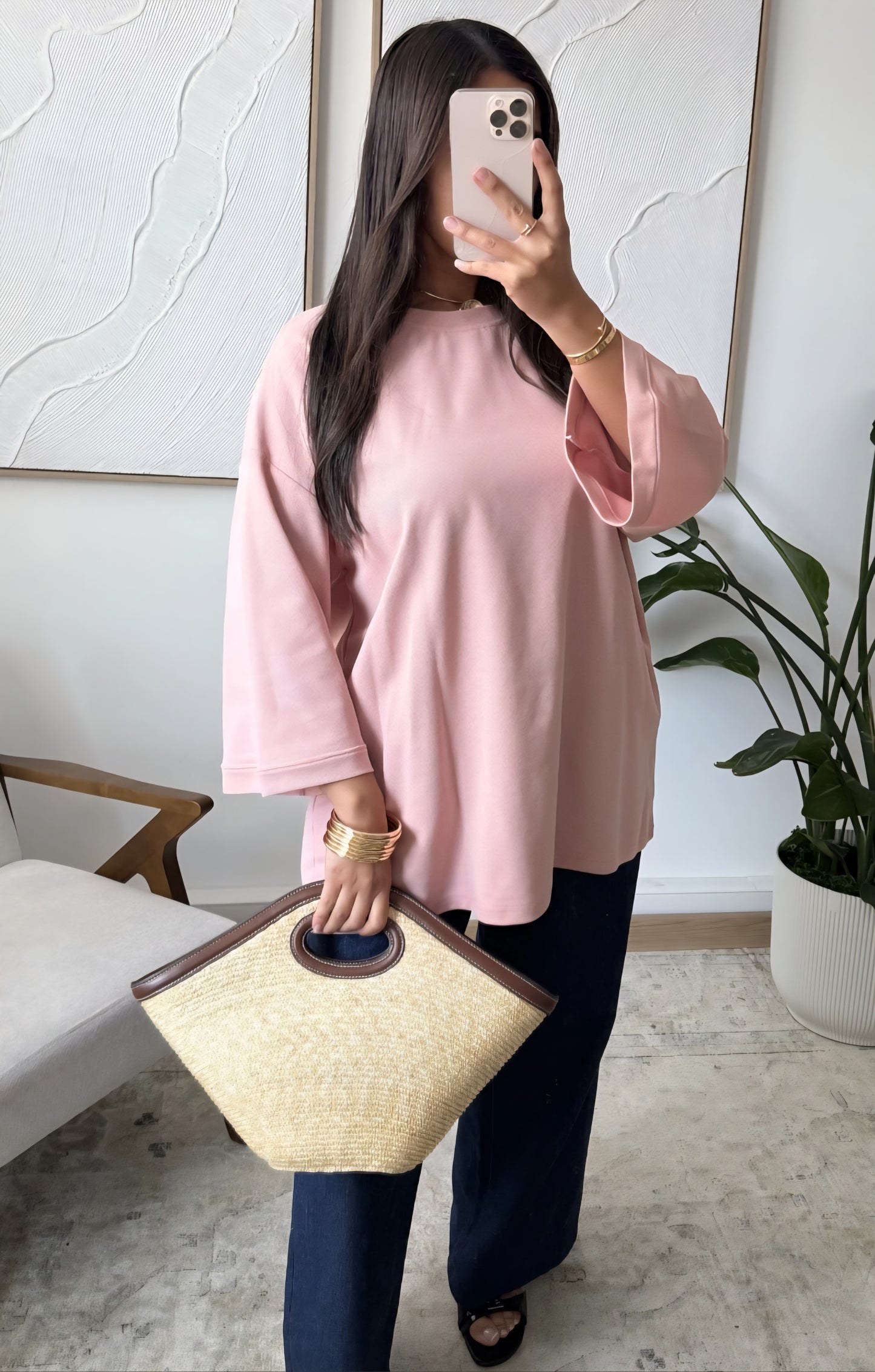 Oversized Basic Top