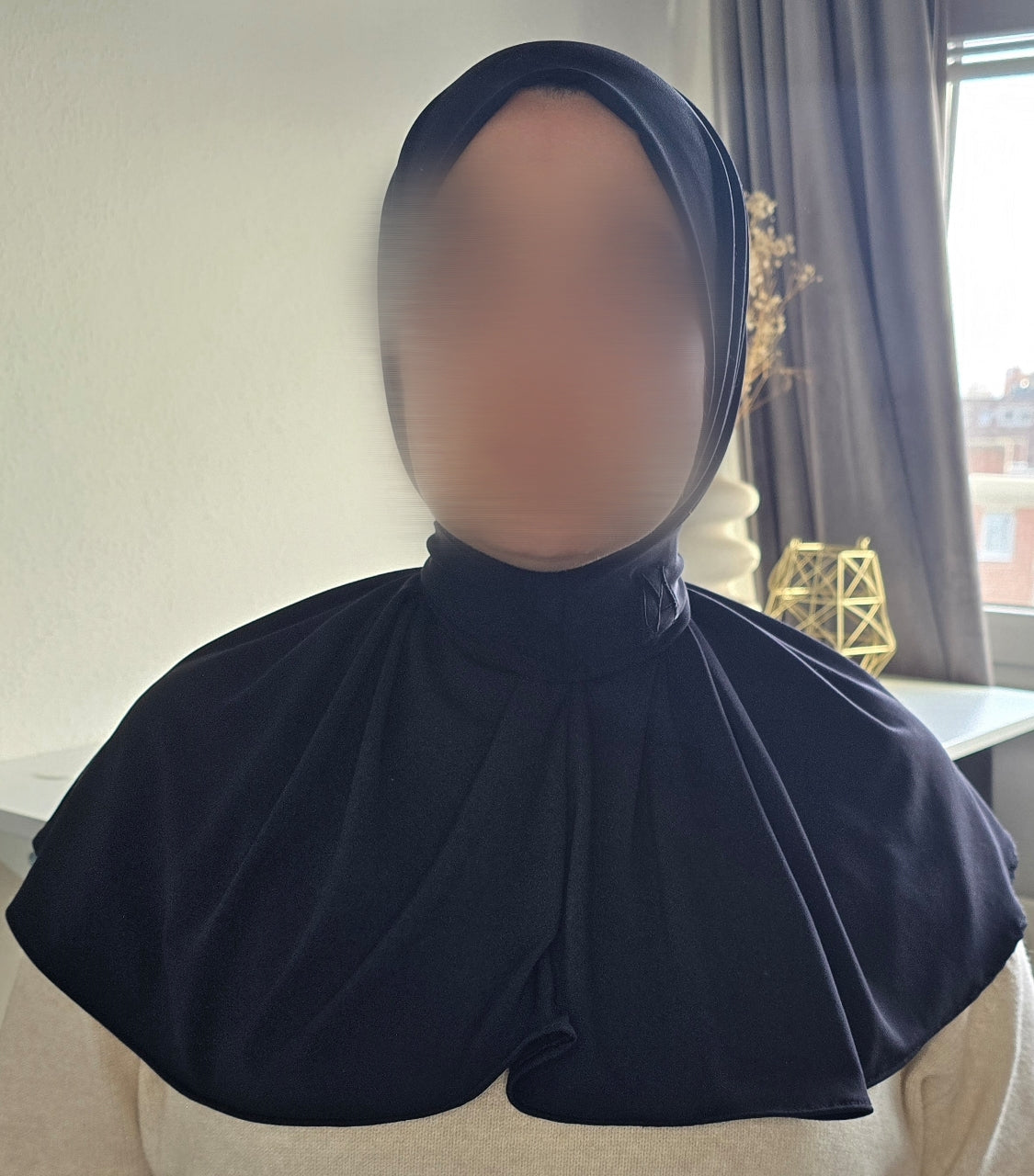 Instant Hijab – Soft Drape | Black