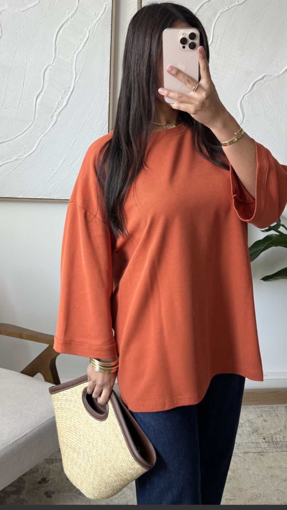 Oversized Basic Top