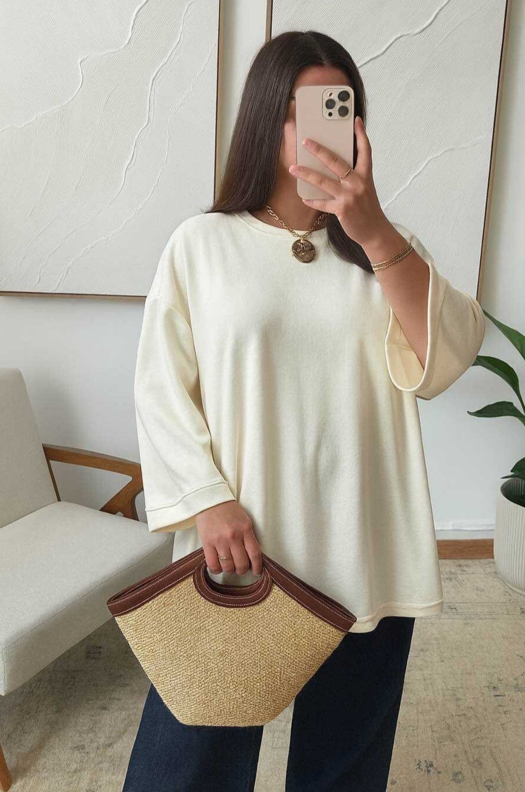 Oversized Basic Top