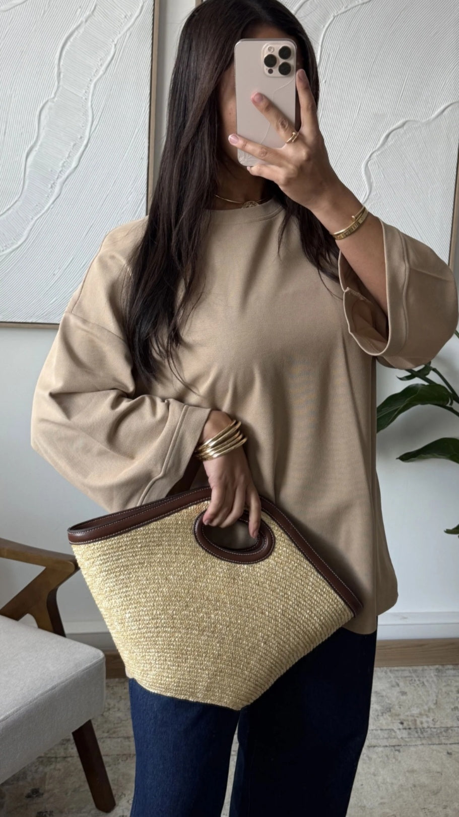 Oversized Basic Top