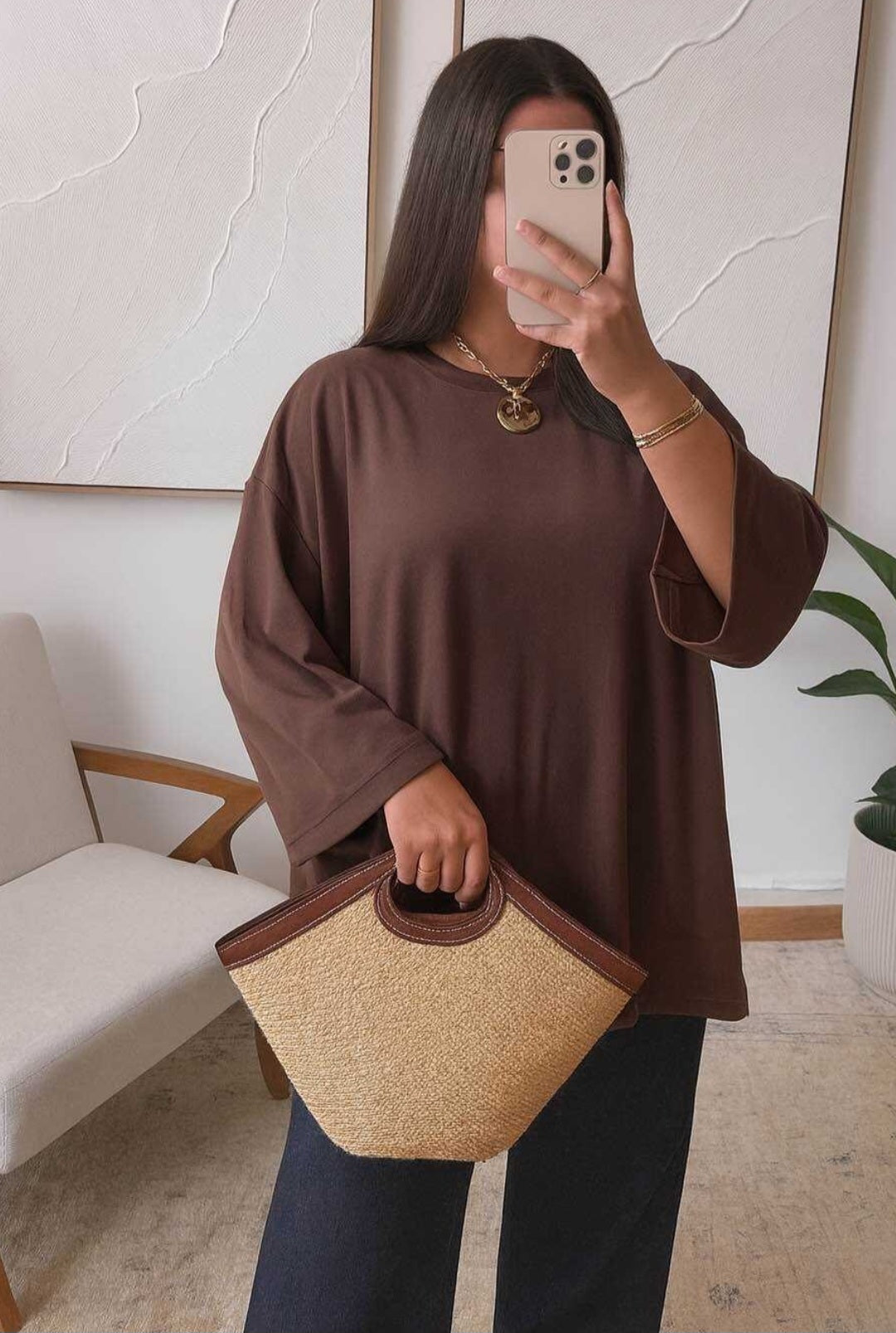 Oversized Basic Top